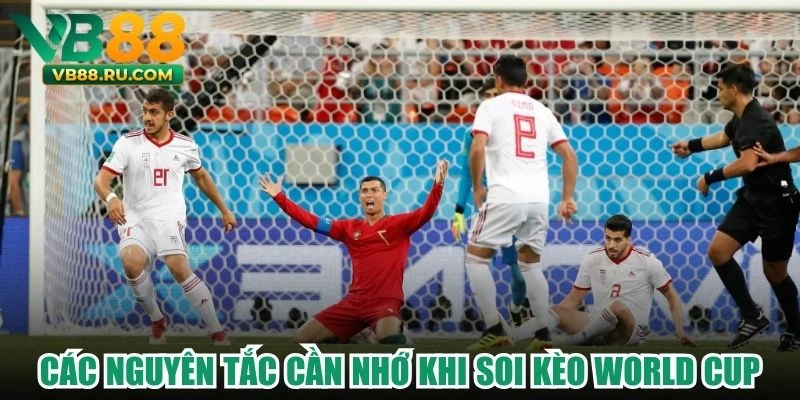 Các nguyên tắc cần nhớ khi soi kèo World Cup