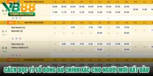 Cách Đọc Tỉ Số Bóng Đá Chính Xác Cho Người Mới Bắt Đầu